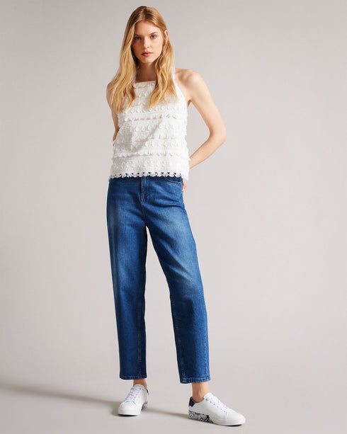 VEMMY-Sneakers-Stand out from the crowd with VEMMY. A durable leather upper is complemented by its retro-inspired swirl print sole. Don't mind if we do. Leather trainers Retro Swirl printed sole Lace up Contrast heel Rounded toe Magnolia eyelets Comes in Ted Baker branded packaging- Ted Baker Romania